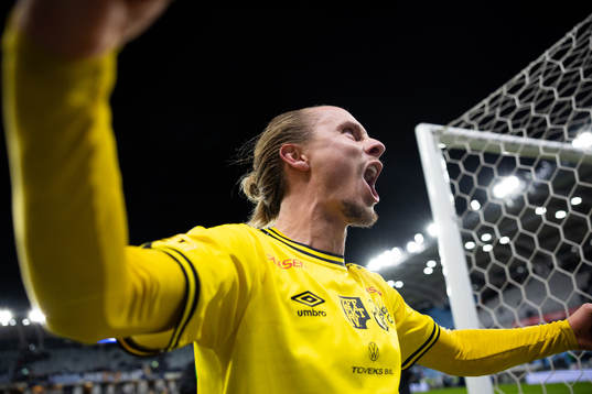 Elfsborgs Niklas Hult jublar