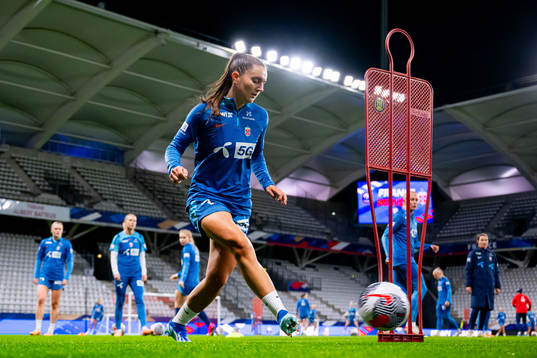 Vilde Bøe Risa of the Norwegian women's national football