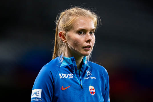 Malin Brenn of the Norwegian women's national football team