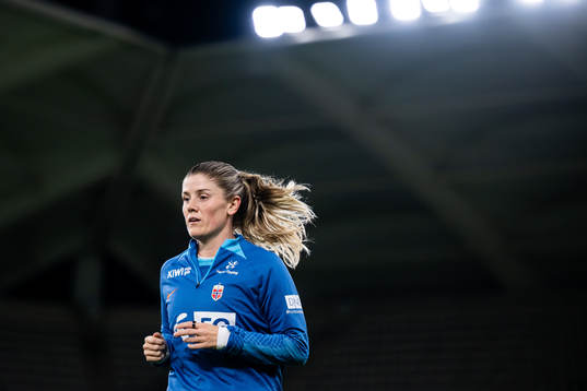 Maren Mjelde of the Norwegian women's national football team