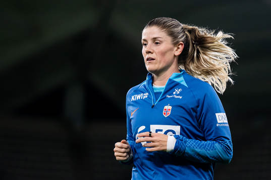 Maren Mjelde of the Norwegian women's national football team