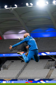 Guro Bergsvand of the Norwegian women's national football