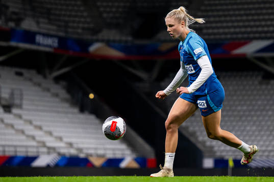 Sophie Román Haug of the Norwegian women's national