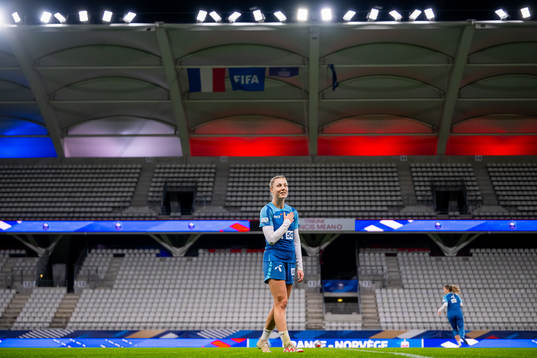 Sophie Román Haug of the Norwegian women's national