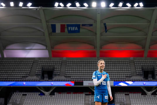 Sophie Román Haug of the Norwegian women's national
