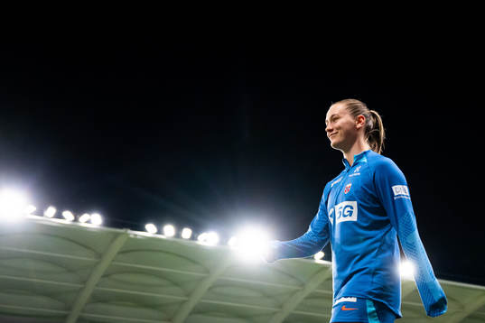 Elisabeth Terland of the Norwegian women's national