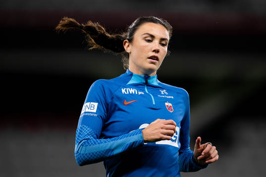 Ingrid Syrstad Engen of the Norwegian women's national