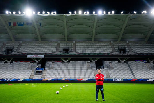 Leif Gunnar Smerud, head coach of the Norwegian women's