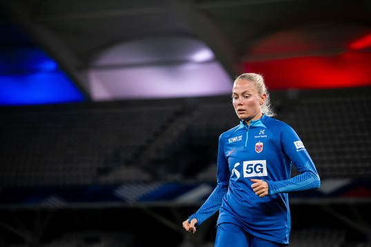 Guro Bergsvand of the Norwegian women's national football