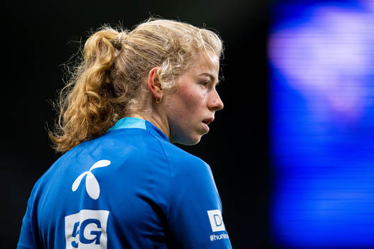 Justine Kielland of the Norwegian women's national football