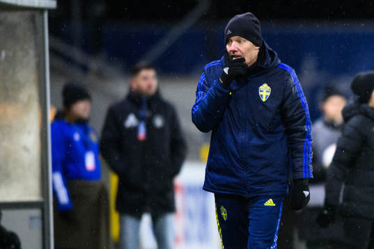 Head coach Anders Bengtsson of Sweden