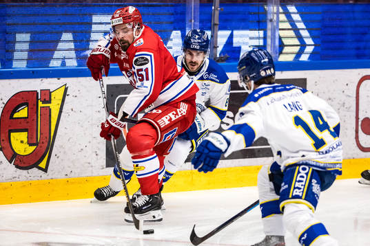 Timrås Anton Lander och Leksands Matt Caito