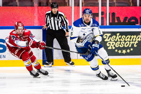 Leksands Lucas Elvenes och Timrås Jonathan Dahlén