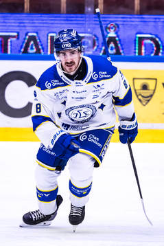 Leksands Matt Caito jublar