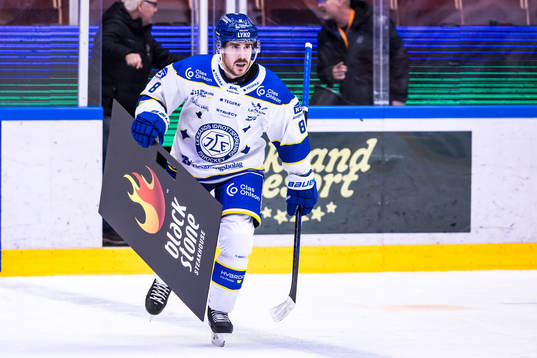 Leksands Matt Caito jublar