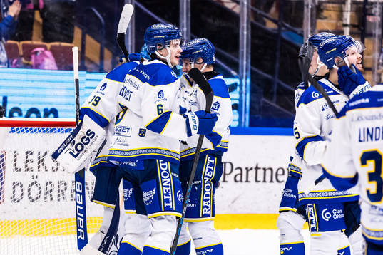Leksands Alexander Lundqvist jublar