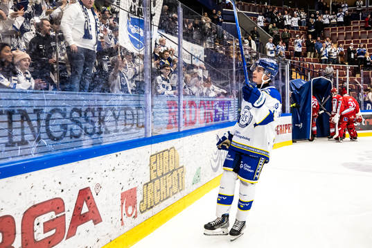 Leksands Felix Unger Sörum jublar
