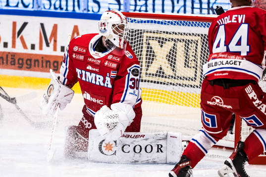 Timrås målvakt Jacob Johansson