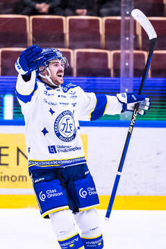 Leksands Matt Caito jubel