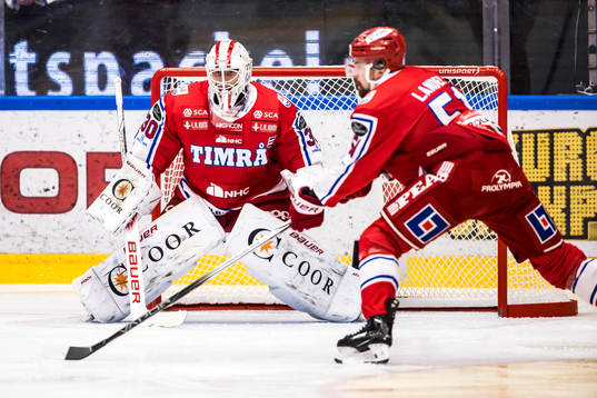 Timrås målvakt Jacob Johansson