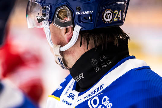 Halsskydd på Leksands Arvid Eljas