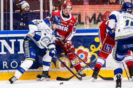 Leksands Olle Alsing och Timrås Jonathan Dahlén