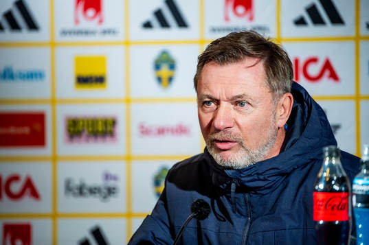 Head coach Peter Gerhardsson of Sweden