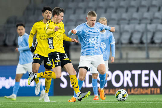 Elfsborgs Jens Jakob Dyhr Thomasen  och Malmö FFs