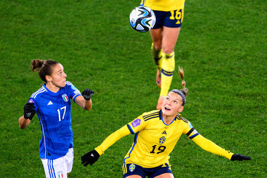 Lisa Boattin of Italien and Johanna Rytting Kaneryd of