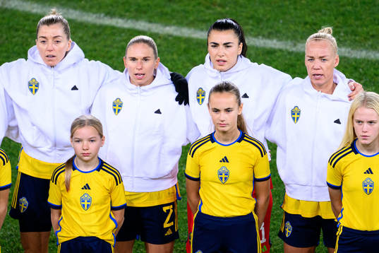Linda Sembrant, Jonna Andersson, goalkeeper Zecira Musovic