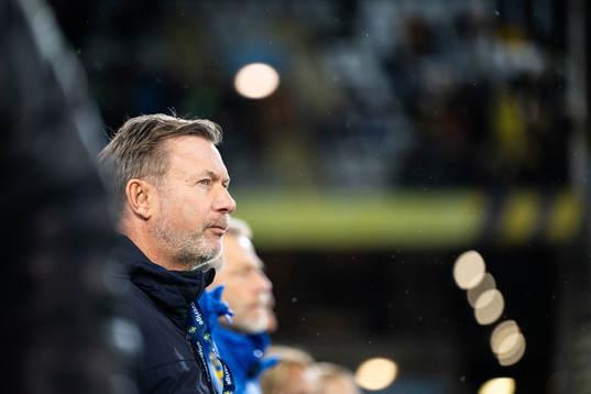 Head coach Peter Gerhardsson of Sweden