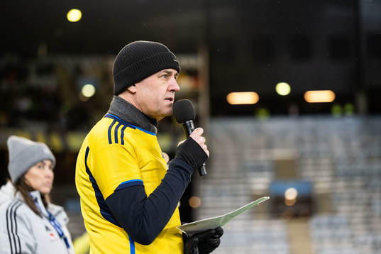 Fredrik Reinfeldt, president of the Swedish Football