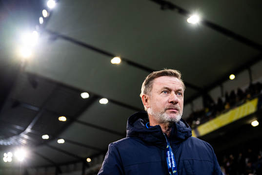 Head coach Peter Gerhardsson of Sweden