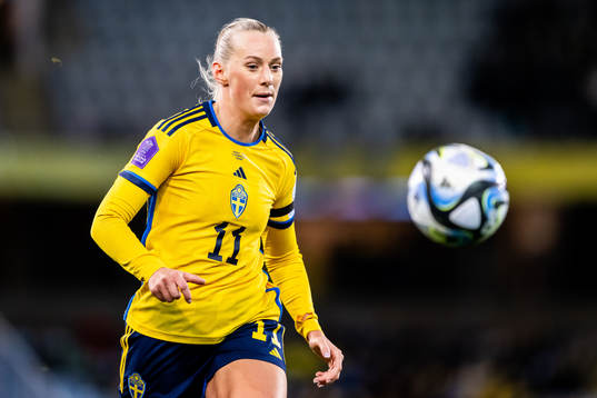 Stina Blackstenius of Sweden