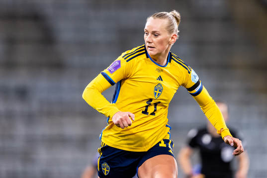 Stina Blackstenius of Sweden
