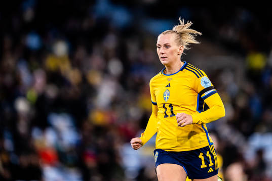 Stina Blackstenius of Sweden