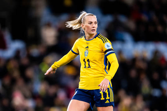 Stina Blackstenius of Sweden