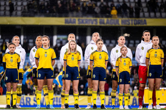 Kosovare Asllani, Madelen Janogy, Magdalena Eriksson, Linda
