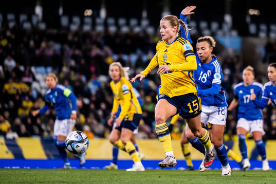 Anna Anvegård of Sweden