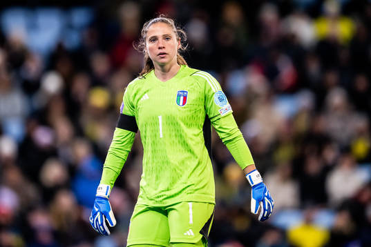 Goalkeeper Laura Giuliani of Italy