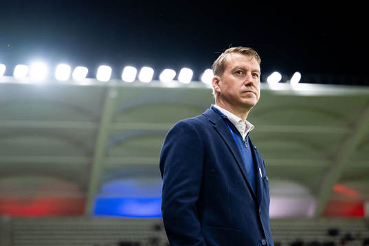 Head coach Leif Gunnar Smerud of Norway