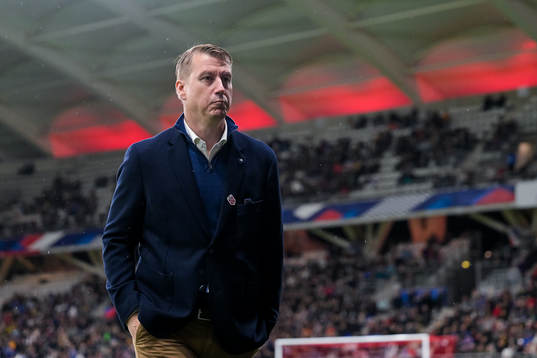 Head coach Leif Gunnar Smerud of Norway