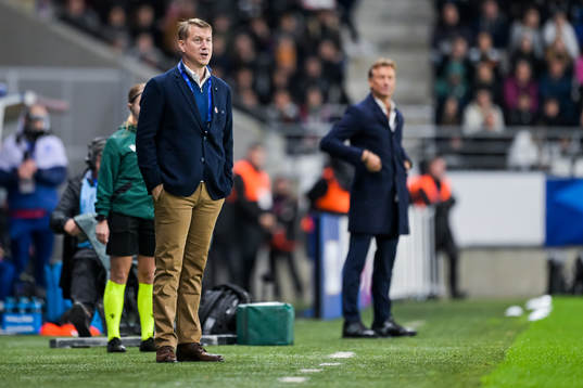 Head coach Leif Gunnar Smerud of Norway