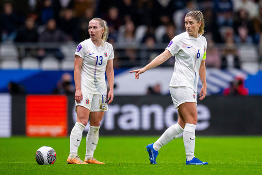 Thea Bjelde and Maren Mjelde of Norway