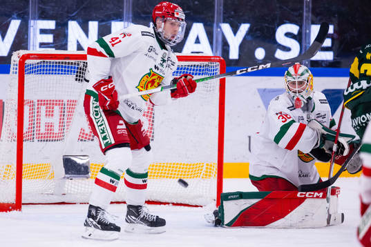 Moras målvakt Waltteri Ignatjew
