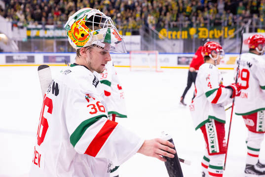Moras målvakt Waltteri Ignatjew