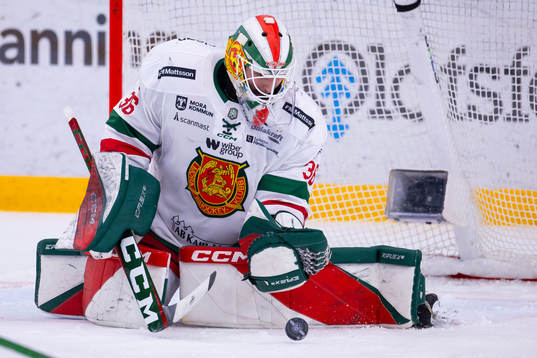 Moras målvakt Waltteri Ignatjew