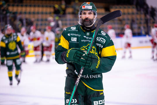 Björklövens Daniel Rahimi deppar