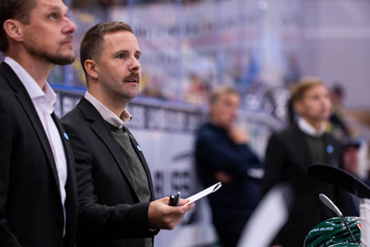 Björklövens tränare Viktor Stråhle