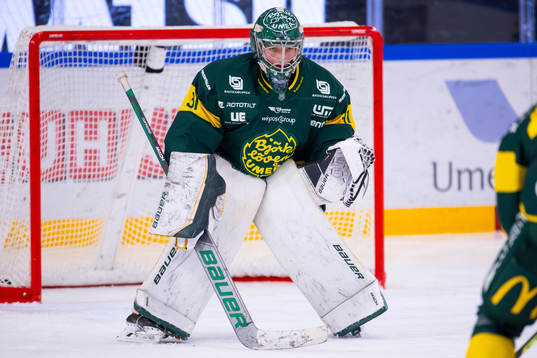 Björklövens målvakt Melker Lundqvist